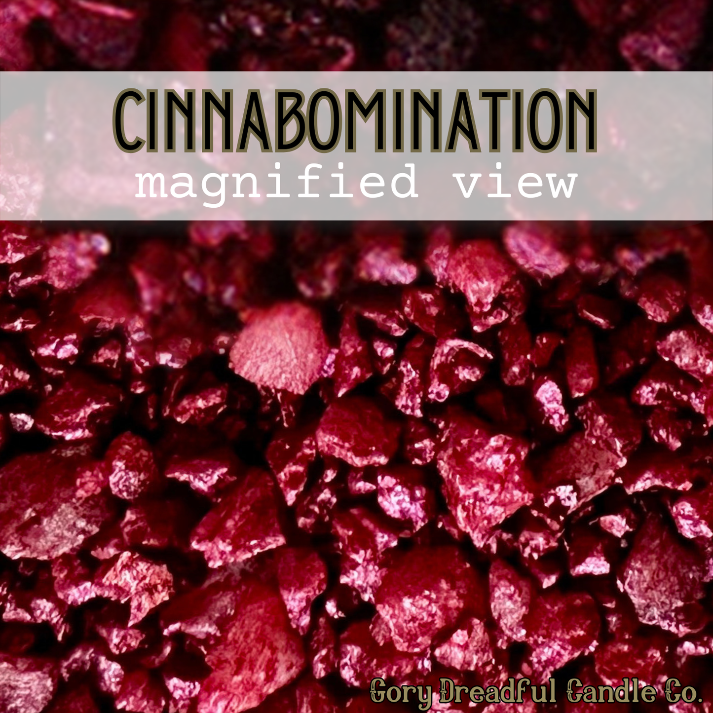 Cinnabomination Sizzling Room Salt Crystal Potpourri: Cinnamon Pine Persimmon Scent