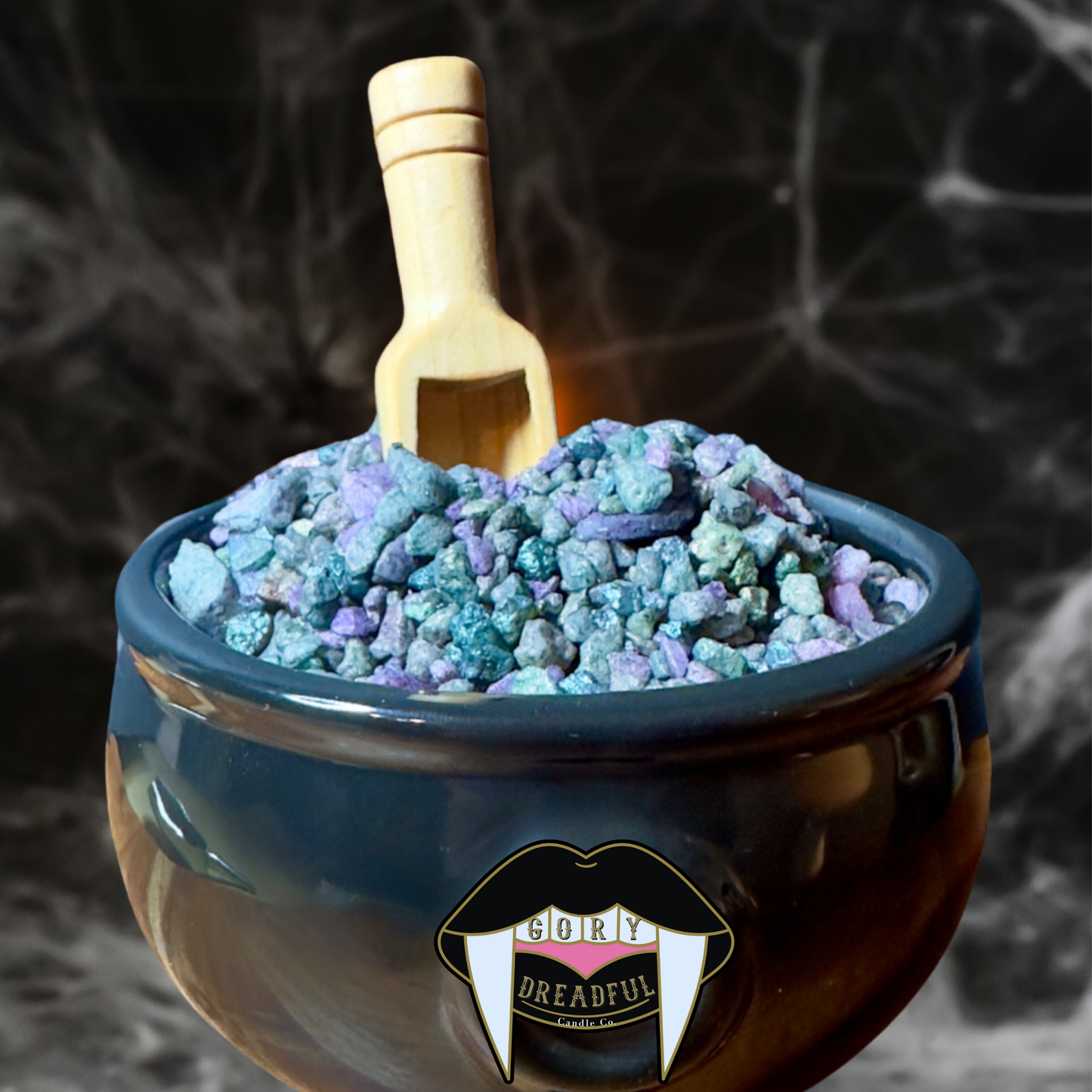 Attaghoul! Sizzling Room Salt Crystal Potpourri: Gingersnap White Pumpkin Spicy Sugar Scent