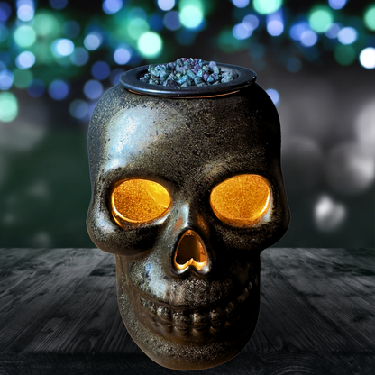 Attaghoul! Sizzling Room Salt Crystal Potpourri: Gingersnap White Pumpkin Spicy Sugar Scent