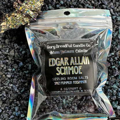 Edgar Allan Schmoe Sizzling Room Salt Crystal Potpourri: Spicy Pumpkin Persimmon Scent