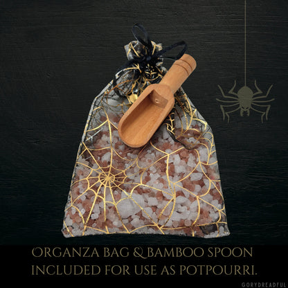 Jack-O-Lantern Donut Sizzling Room Salt Crystal Potpourri: Dulce Pumpkin Donut Scent