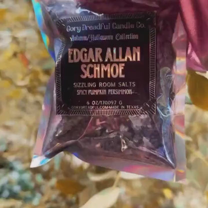 Edgar Allan Schmoe Sizzling Room Salt Crystal Potpourri: Spicy Pumpkin Persimmon Scent