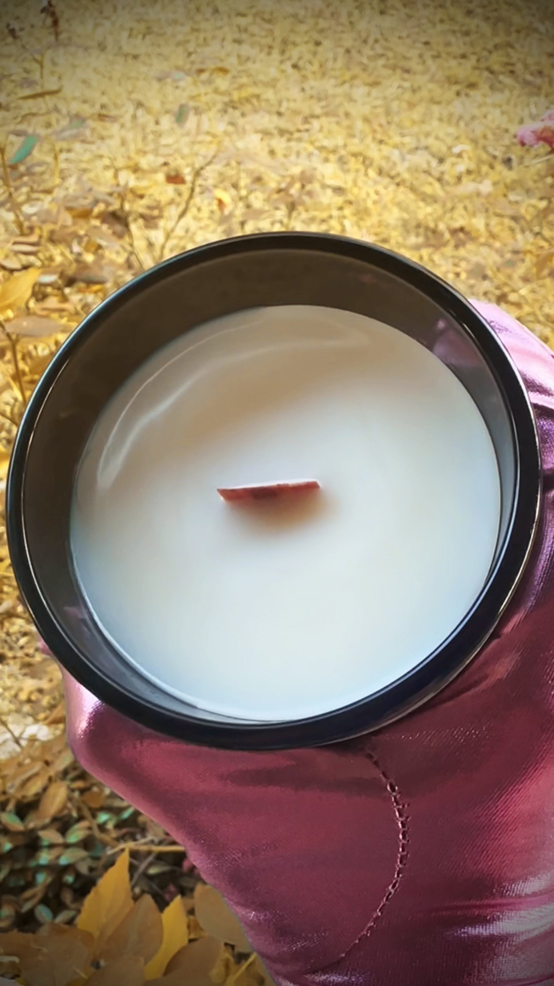 Gory Dreadful's Falloween Wooden Wick Candle video demo